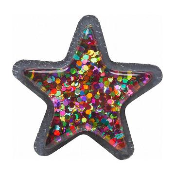 Crocs Multi Glitter Star Men's Jibbitz Charms Multicolor | Australia 1021UZGT